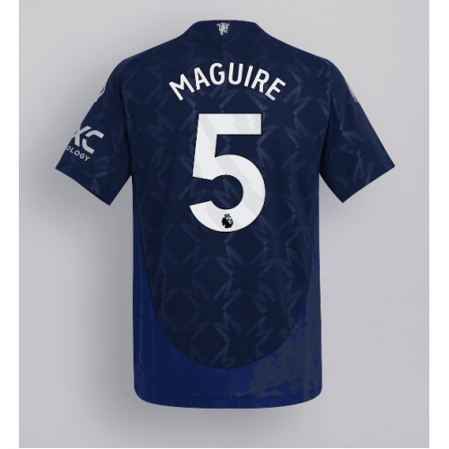 Pánský Fotbalový dres Manchester United Harry Maguire #5 2024-25 Venkovní Krátký Rukáv